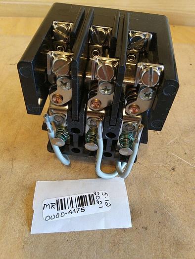 Dayton 5Z436 Power Relay 25amp 3PDT 24VAC