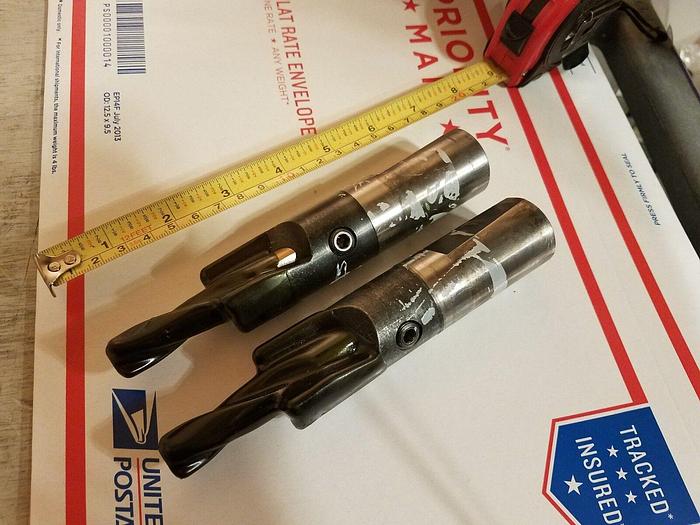 Used Hertel Chamfer Countersink Combo Drill - 3.37141 R832 - Set of Two