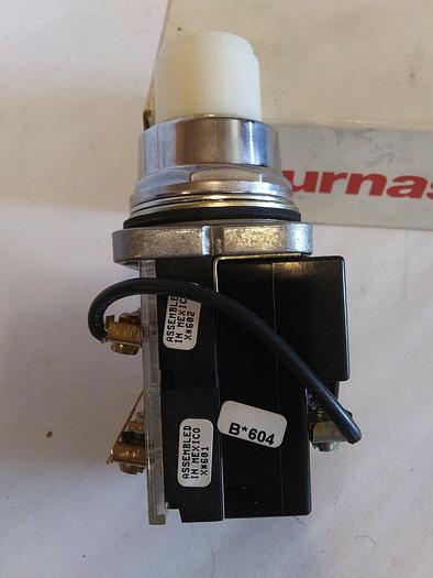 Furnas 52PA6GBA Push to Test Pilot Light Transformer Type