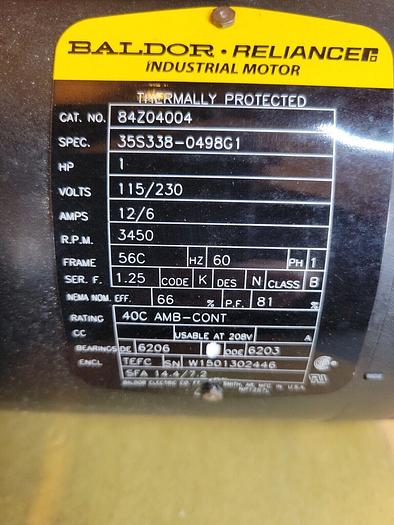 Baldor 84Z04004, 35S338-0498G1