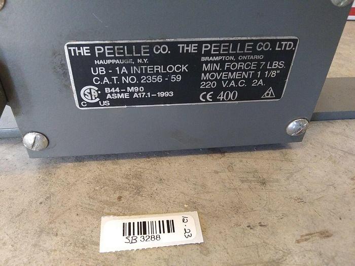 The Peele Co 2356-59 Interlock *Manual Landing Door
