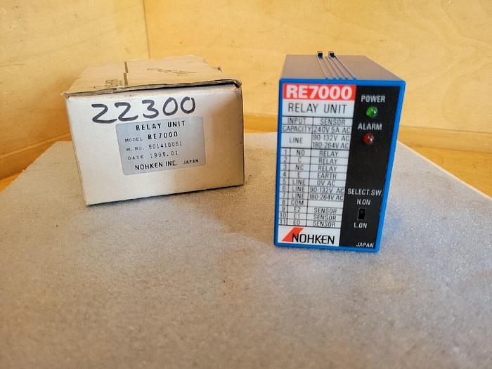 Nohken Inc RE7000, 501410061, Relay Unit