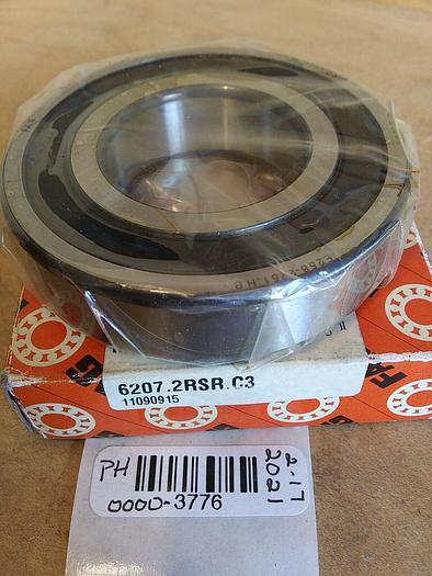 FAG 6207 2RSR C3 Sealed Ball Bearing 6207-C3