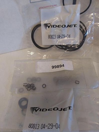 Videojet O-Rings Assortment Lot - (80826, 80816, 80823, +more)