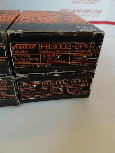 Used IFM Efector IFB3002-BPKG, IFB3002-APOG