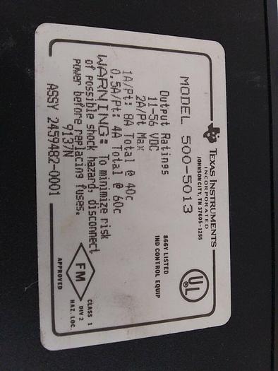 Used Texas Instruments 500-5013 24/48VAC Output