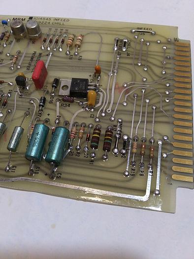 Used MBM 1019224 Infeed Chill Assembly