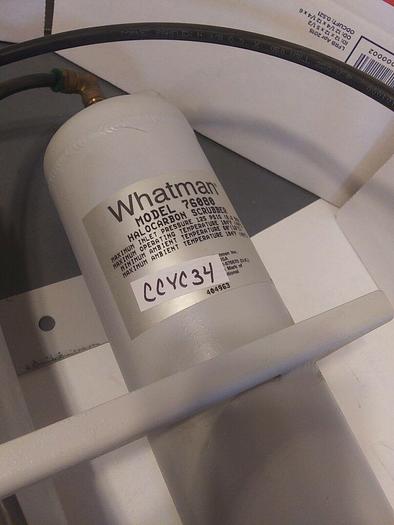 Used Whatman 76080 Halogenated Hydrocarbon Scrubber