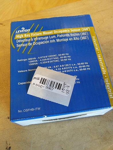 Leviton OSFHB-ITW High Bay 360° Occupancy Sensor