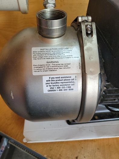 Used Grundfos MLE 80BA2--C, 882867, Flexcon PWG1, Danfoss MBS 3000