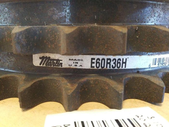 Martin E60R36H Triple Roller Chain Sprocket