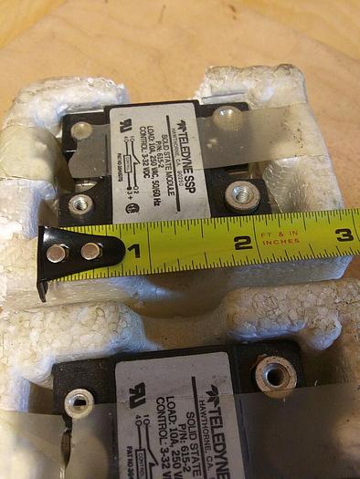 Teledyne 615-2 Solid State Relay (Lot of 2)