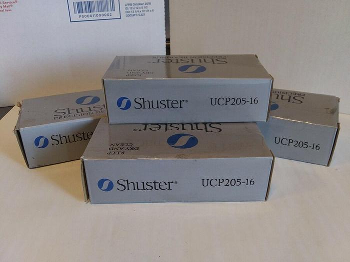 Shuster UCP205-16. Pillow Block. Lot of 4