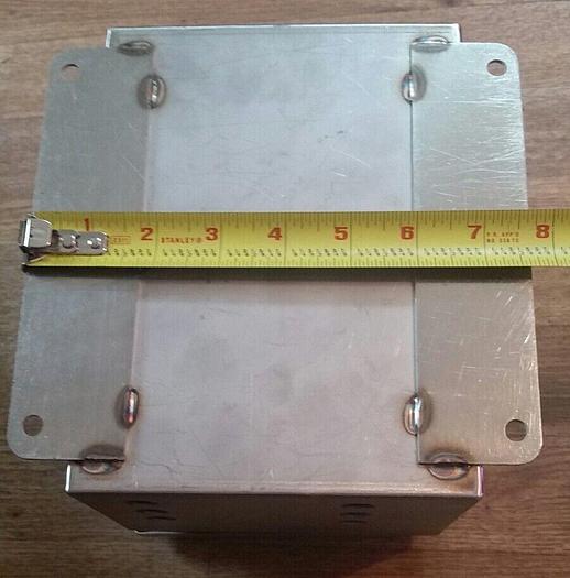 Used Mettler Toledo EZ-Clean Stainless Steel Lab Enclosure 8" x 6" - Locking, No Key