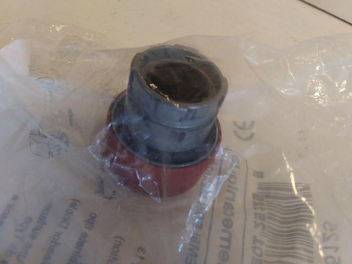 Telemecanique ZB2BP4 Double Headed Red Push Button. Lot of 2