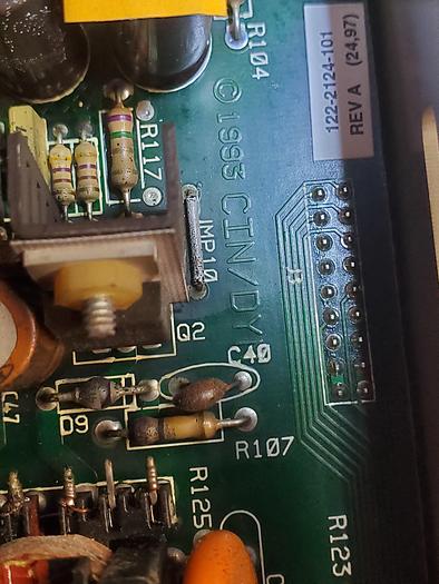 Used Total control 2125 2124121-2134-201 122-2124-101