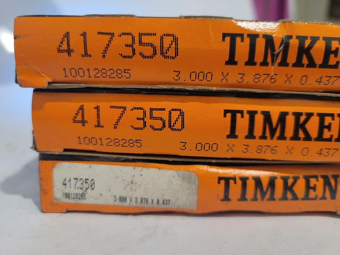 Timken  417350 - LOT OF THREE