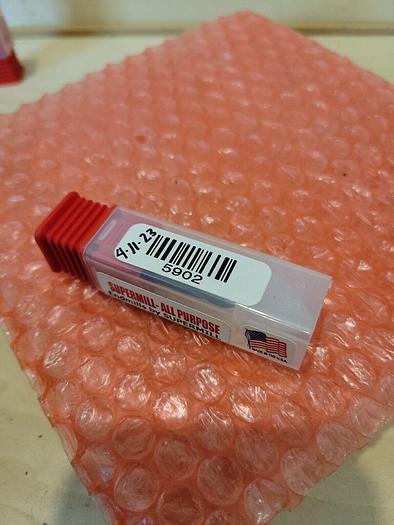 Used Supermill SAPB375SA 3/8" x 5/8" x 2" SOLID CARBIDE ENDMILL