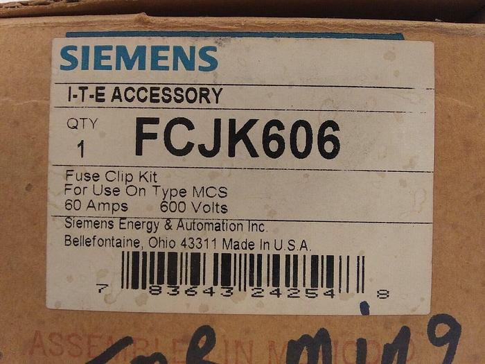 Siemens FCJK606 Disconnect Switch
