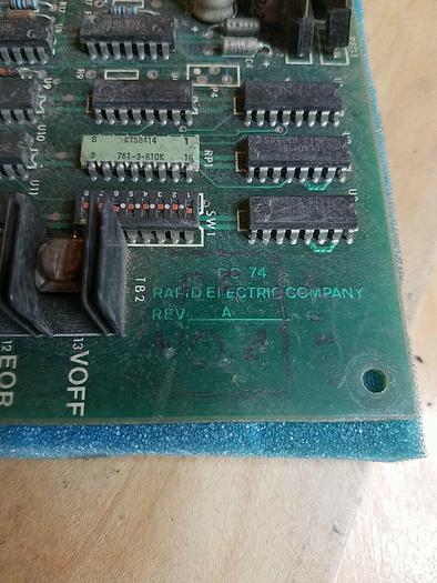 Used Rapid Electric PC74 H04 C17401