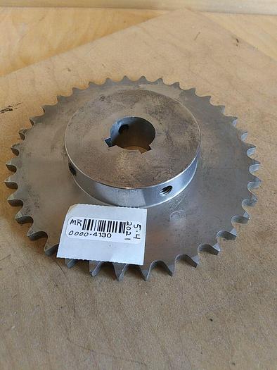 Used 40L36SS Unbranded Sprocket Double Key 40L36 x 1"