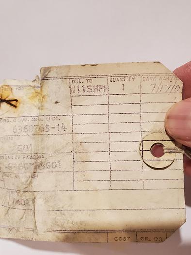 Used 636C765-14 636C765G01