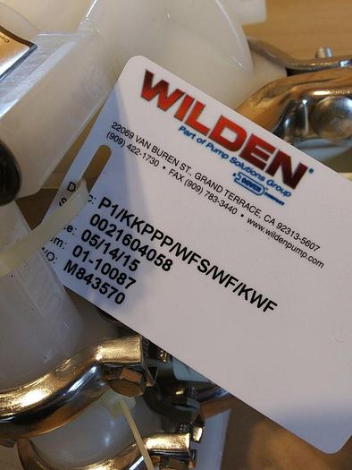 Wilden P1/KKPPP/WFS/WF/KWF Pro-Flo Pump