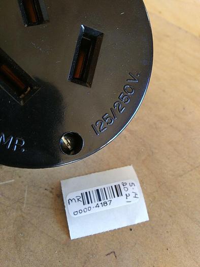 Rodale Female Connector 50 Amp 125/250V *no factory package or box*