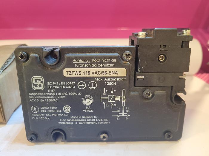 Used Schmersal TZFWS