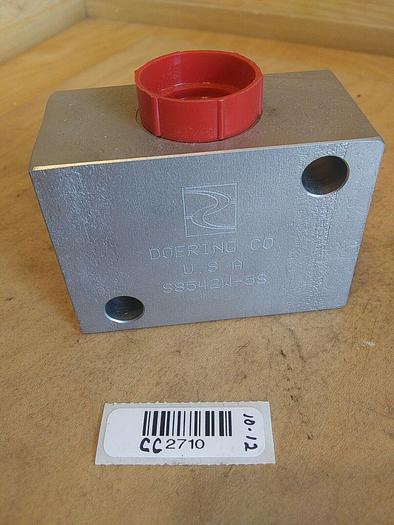 Doering S8542W-5S Valve Pump Cavity