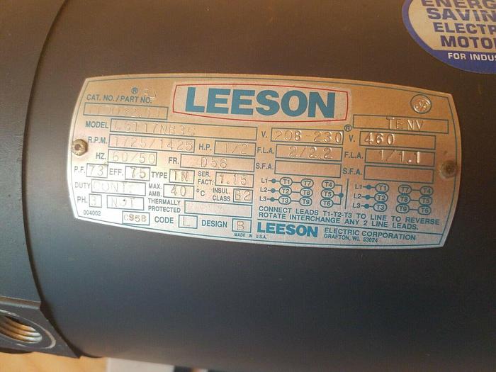 Used Leeson 110032.00 C6T17NB3C