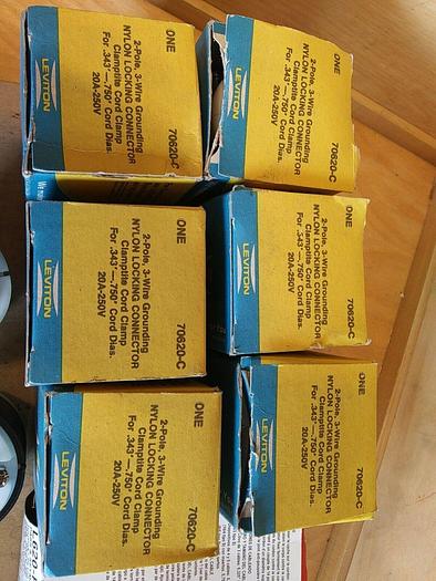 Wholesale Industrial Surplus Locking Cord Clamp Bulk Lot. 70620-C L620-P