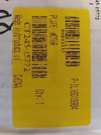 Used HP Indigo CT245-15772 Plate Motor