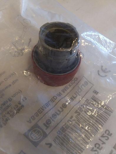 Telemecanique ZB2BP4 Double Headed Red Push Button. Lot of 2