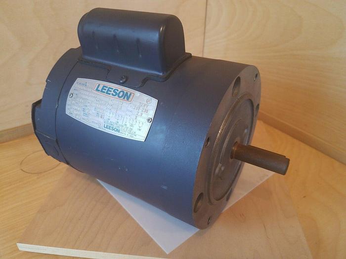 Used Leeson 110076.00 C6C17NC2N 1/3 HP, 1725 RPM