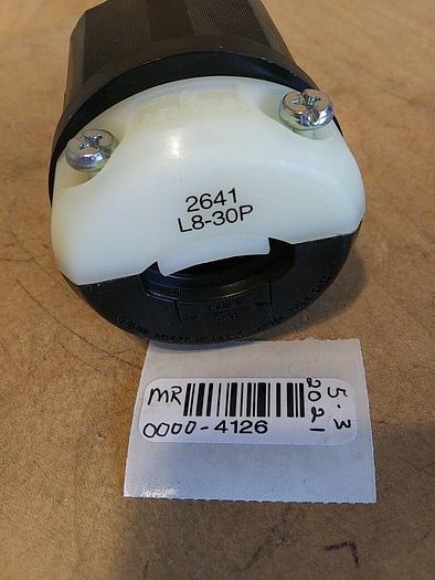 Leviton 2641 Locking Plug 2 Pole 3 Wire Grounding