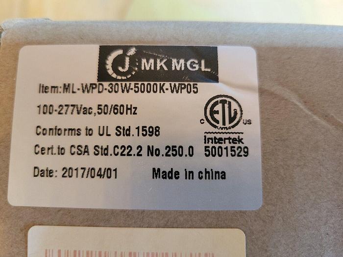 JMKMGL ML-WPD-30W-500K-WP05-100-277Vac