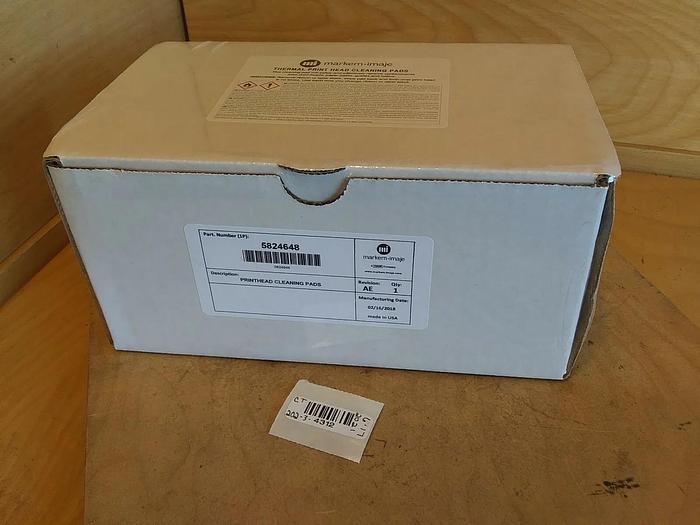 Markem imaje 5824648 Thermal Print Head Cleaning Pads *box of 100