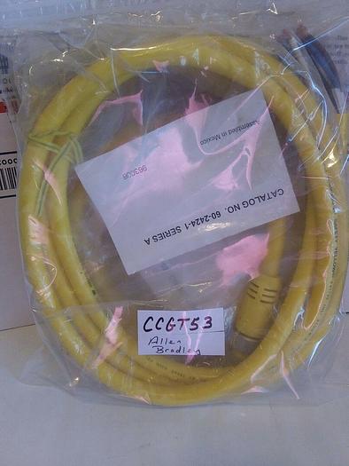 Allen Bradley 60-2424-1 Sensor Cables (Lot of 2)