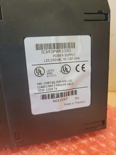 Used GE Fanuc IC693PWR330G, Power Supply 90-30