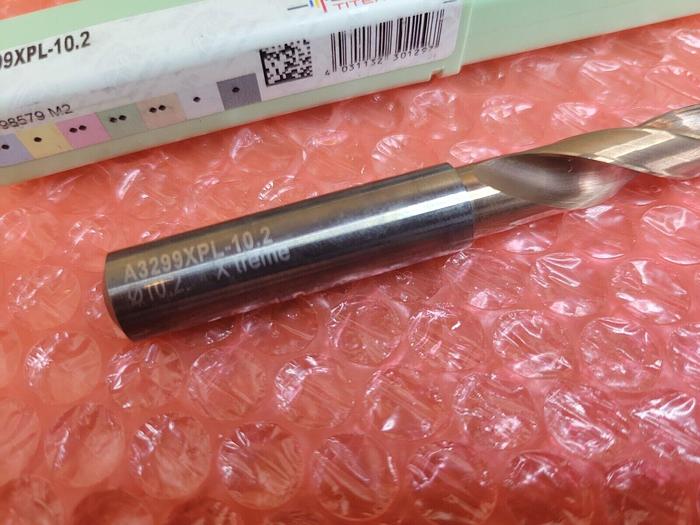 Used Solid carbide Walter Titex A3299XPL-10.2 Thru-Bore - 2-DAY SHIPPING REGROUND 4031132301297