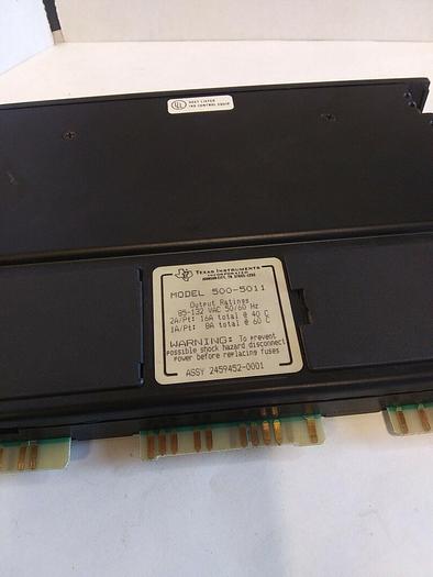 Used Texas Instruments 500-5011 Output Module
