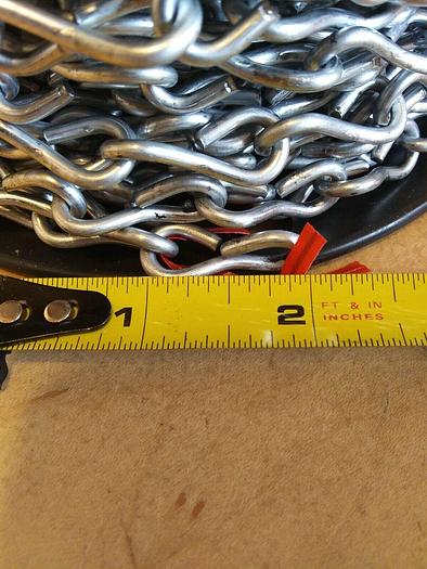 A&G Mfg. #12 Jack Chain Pre-Galv Steel 29lb Work Load 100ft