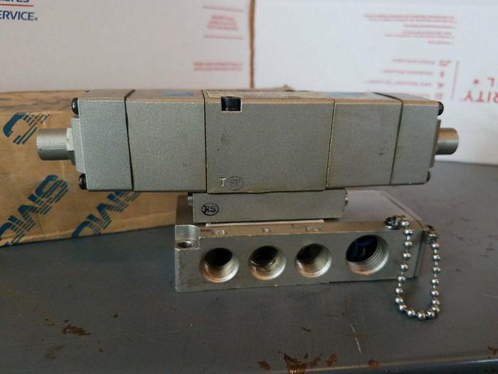 Used SMC Air Valve NVS4214-0549DM, 12VAC, 50Hz - Used