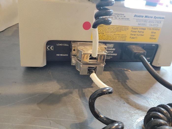 Used Texture Technologies, TA-XT2i Analyser w/ Keyboard & 2 Adaptors