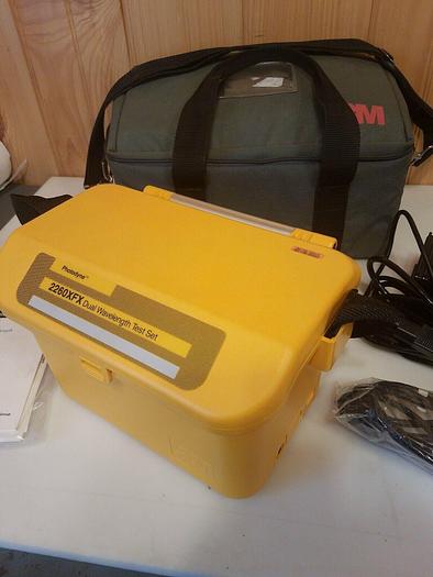 Used 3M Photodyne 2260XFX Dual Wavelength Test Set - Powers On