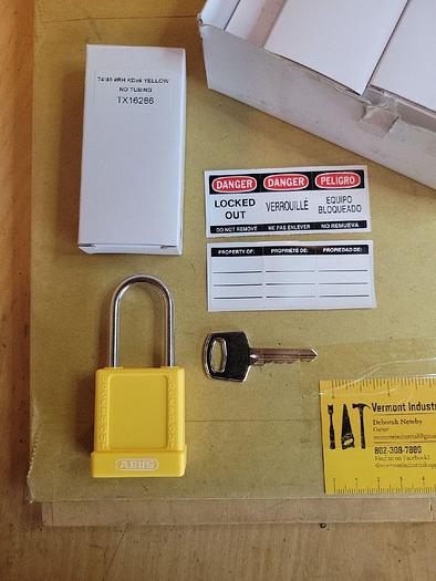 Abus 74/40 KDx6 Yellow