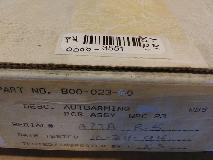 WPC 800-023-00 Autoarming PCB Assy WPC 23 80002300