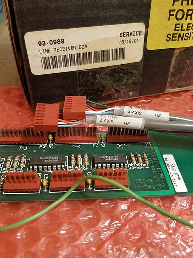 Used HAAS 93-0989 Line Receiver CCA - CNC Spare Lathe Electrical Automation Unit