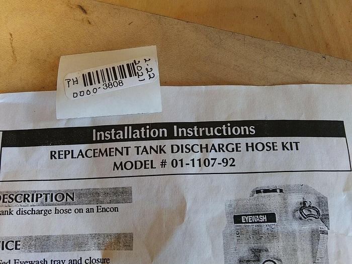 Encon 01-1107-92 Replacement Tank Discharge Hose Kit